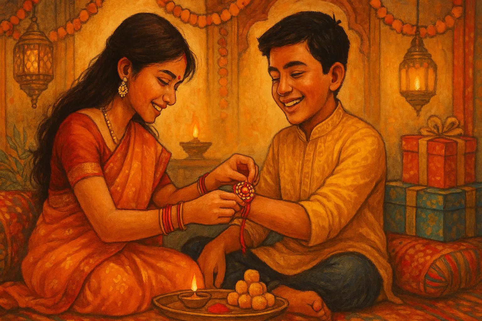 Raksha Bandhan Wishes in Hindi