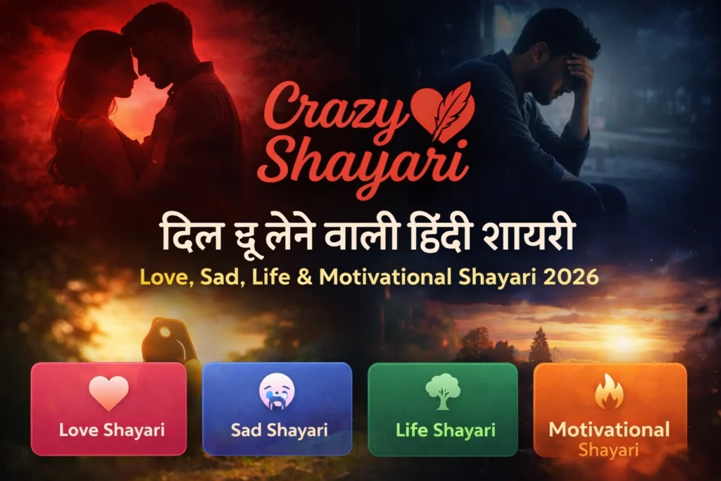 Hindi Shayari Love Sad Life Motivational